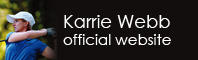 Karrie Webb official website